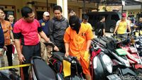 Polisi Tangkap 3 Pencuri Motor, Seorang Ditembak Kakinya