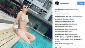 Keseksian Miyabi Dikecam Saat Berlibur di Malaysia