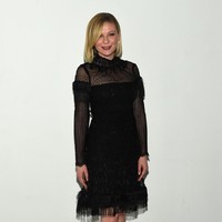 Kirsten Dunst, poses backstage at the Rodarte Fall 2016 fashion show during New York Fashion Week on February 16, 2016 in New York City.  (Photo by Ben Gabbe/Getty Images)