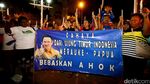 Begini Suasana Massa Pendukung Ahok di Merauke