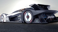 Prototipe mobil balap yang disapa Jaguar SS-107.