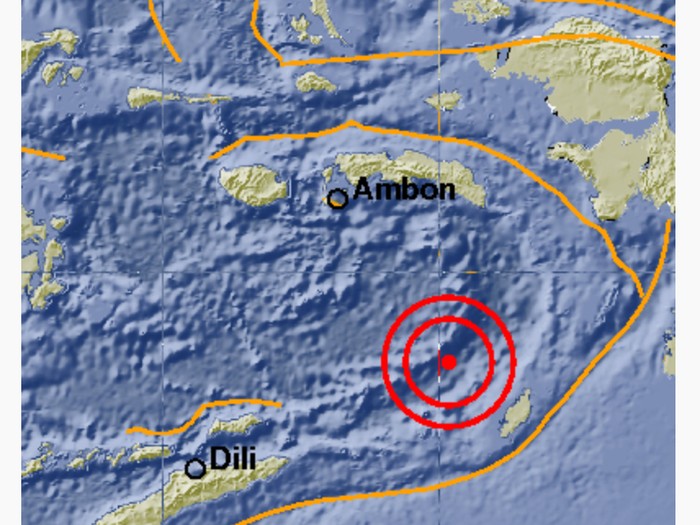 Gempa 5,2 SR Guncang Maluku Tenggara Barat