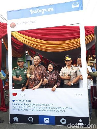 Risma Resmikan Dolly Saiki Fest 2017, Ini Harapannya