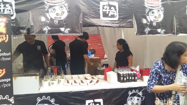 Stand kuliner Jepang