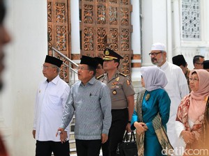 Pamer Wajah Baru Masjid Baiturrahman ke Wapres JK, Aceh Siap Pikat Wisatawan