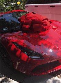 Ulang Tahun ke-29, Blac Chyna Dapat Kado Mobil Ferarri Seharga Rp 3,6 M