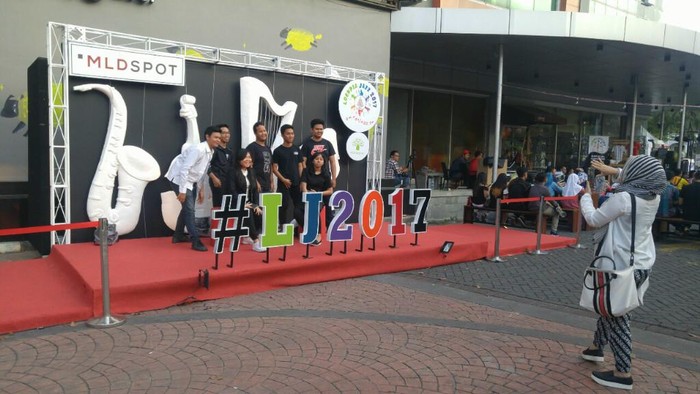Meriahnya Pre-Event Loenpia Jazz 2017