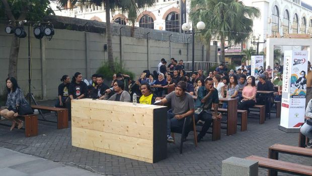 Meriahnya Pre Event Loenpia Jazz 2017