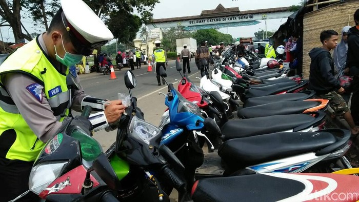 3 Hari Operasi Patuh Kalimaya, 3.021 Kendaraan Ditilang di Banten
