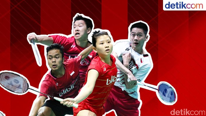 Dukung Tim Piala Sudirman Indonesia, Ikuti Live Chat di detikSport