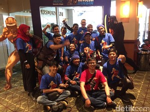 Federal Oil Ajak Komunitas Motor Matik Nobar Film
