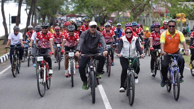 Gowes Pesona Nusantara akan menempuh jarak 5.000 km.