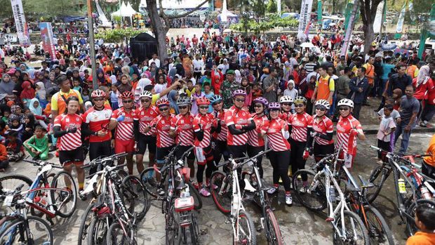 Gowes Pesona Nusantara dimulai di Sabang