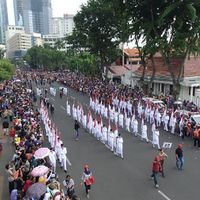 Menteri ESDM Kagumi Parade Budaya dan Bunga Mirip di AS