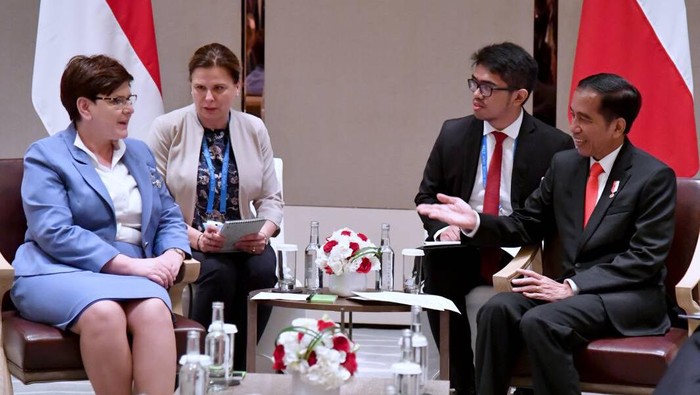 Bertemu PM Polandia, Jokowi Minta Dukungan Soal IEU CEPA