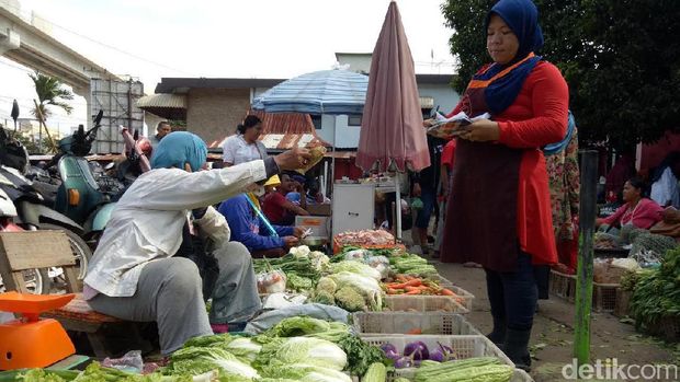 Harga Bahan Pangan Merangkak Naik di Palembang