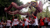 Liong turut memeriahkan Kirab Kebangsaan.