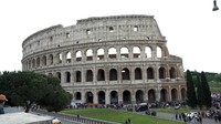 Ada lagi nih, The Colosseum yang ada di Roma. Sama-sama bangunan peninggalan romawi, kembaran The Colosseum ada di Kroasia. (Foto: Irfan Padli/Trans7)