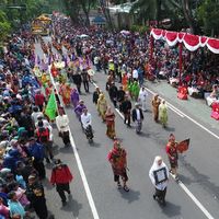 Menteri ESDM Kagumi Parade Budaya dan Bunga Mirip di AS