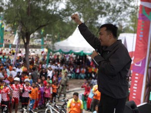Buka Gowes Pesona Nusantara, Menpora: Bersepeda Yuk!