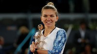 Halep menjuarai Madrid Terbuka 2017. Susana Vera/Reuters.