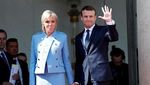 Habiskan Rp 414 Juta, Begini Makeup Presiden Prancis Macron