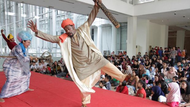 Teater Koma pentas 'Akhir Pekan di Museum' di Museum Nasional Jakarta