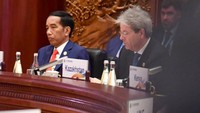 Jokowi meyakini bahwa visi kerja sama dan konektivitas antara negara-negara dalam Inisiatif B&R akan dapat terwujud. Ia pun mengajak para kepala negara untuk bersama-sama memperlihatkan kepada dunia mengenai pembangunan yang dilakukan untuk mewujudkan visi tersebut. Pool/Laily/Biro Pers Setpres.