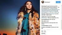 Ini pose Tata Cahyani saat di New York, Amerika Serikat.  Foto: Instagram @tatacahyani