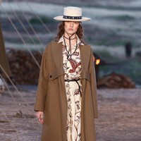 Model walks the runway during the Christian Dior Cruise 2018 Runway Show at the Upper Las Virgenes Canyon Open Space Preserve on May 11, 2017 in Santa Monica, California.  (Photo by Rich Fury/Getty Images)