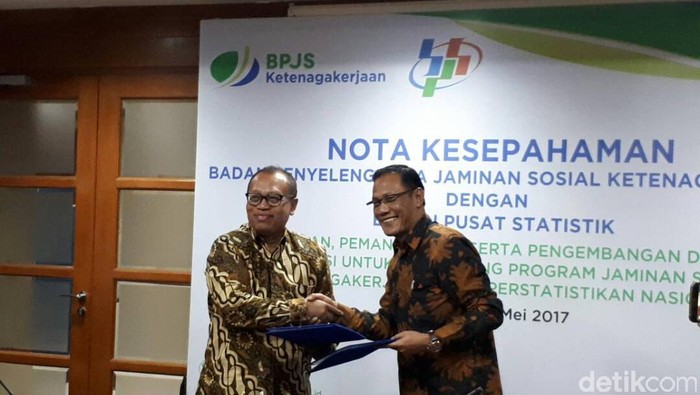 Pastikan Data Tenaga Kerja, BPJS Ketenagakerjaan Gandeng BPS