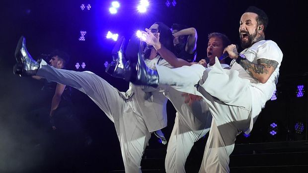 Makin Tua, Backstreet Boys Makin Enerjik di Wango Tango