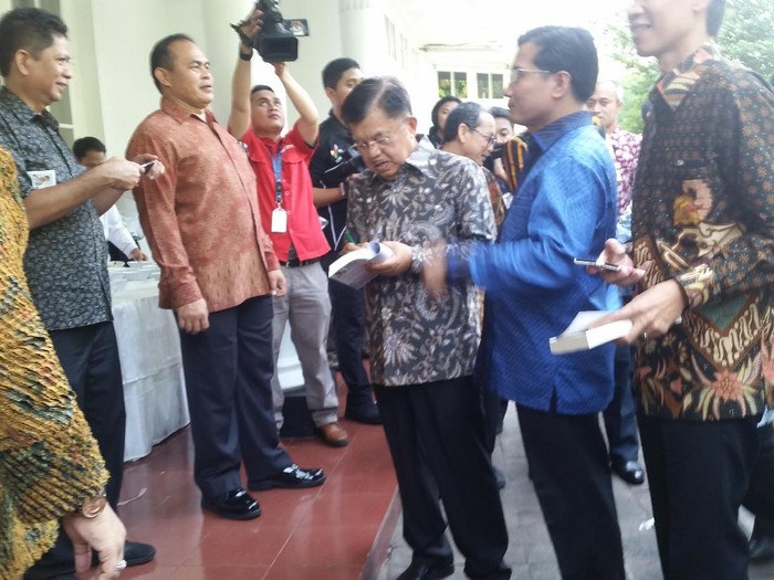 Wapres JK Rayakan Ultah Ke-75 di Rumah Dinasnya