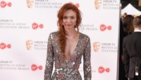Elanor Tomlinson saat hadiri acara TV BAFTA Awards 2017 di London, Inggris pada Minggu (14/05) waktu setempat. Jeff Spicer/Getty Images/detikFoto.