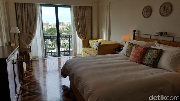 Kamar yang isinya serba Versace (Fitraya/detikTravel)