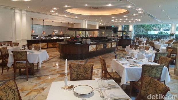 Restoran mewah di Palazzo Versace (Fitraya/detikTravel)