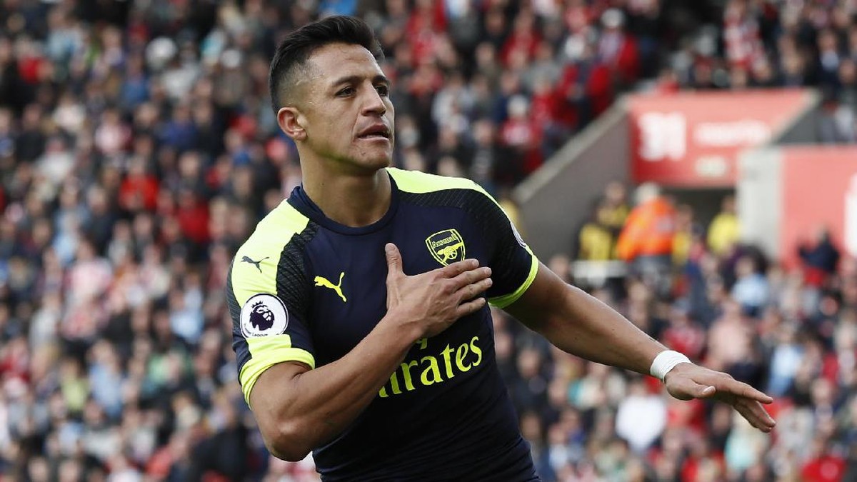 Arsenal berharap Alexis Sanchez mau bertahan. Foto: Reuters / Stefan Wermuth