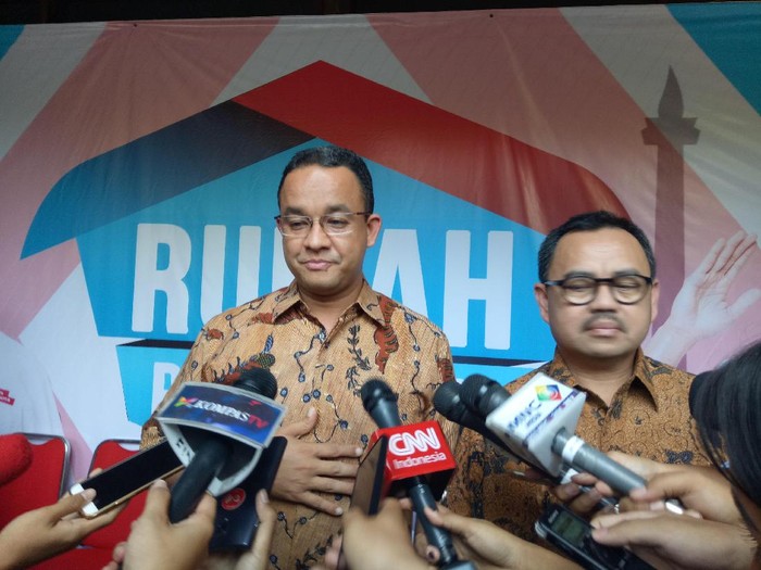 Anies Pastikan Tim Sinkronisasi Bekerja secara Sukarela