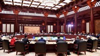 Dalam forum yang digelar di Yangqi Lake International Conference Center (ICC), Jokowi menyampaikan bahwa Indonesia menyadari bahwa aspek kemaritiman dari inisiatif B & R tersebut sulit terwujud tanpa kontribusi signifikan dari Indonesia dan negara-negara lain di Asia Tenggara. Pool/Laily/Biro Pers Setpres.