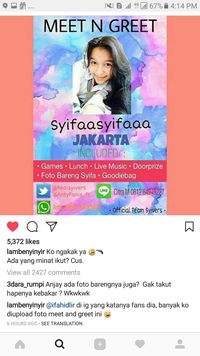 Tenar dan Cemar Syifa, Adik Kandung Ayu Ting Ting