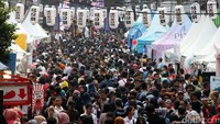 Kala itu, Mal Blok M hidup juga karena banyaknya event. Dalam foto pada tahun 2017 terdapat sebuhah Festival Jakarta Little Tokyo (Ennichisai) yang berlangsung meriah. Pengunjung pun terlihat menyemut. Rengga Sancaya/detikcom