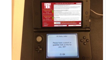 Kalau yang kena WannaCry konsol game tentu akan membuat para gamer sedih. Foto: istimewa