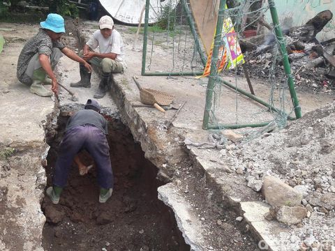 Struktur dan Dinding 'Istimewa' Lorong Bawah Tanah di Ciomas