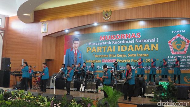 Rhoma Irama di Mukornas Partai Idaman / 
