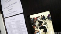 Gedung yang dipakai adalah di Fakultas Teknik, Fakultas Psikologi dan Vokasi dipakai untuk tes ini.