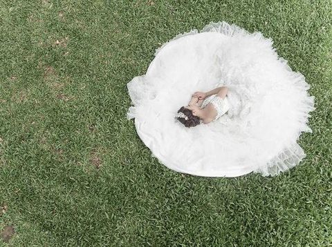 Kisah Haru Wanita Penderita Kanker, Buat Foto Pernikahan 