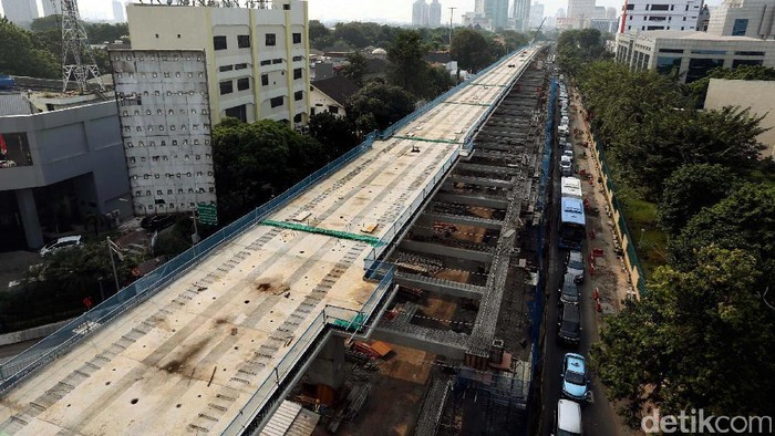 Pembangunan MRT Jakarta Capai 71,39%
