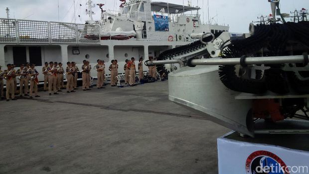  Jepang dan Filipina ikut serta dalam pelatihan penanggulangan pencemaran laut di Bali, Selasa (16/5/2017)