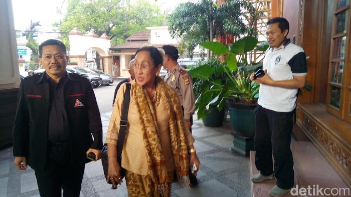 Sukmawati Datangi Kejati Jabar Cek Perkara Penodaan Pancasila