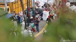 Suasana Pasar Tanah Abang Pasca Penertiban